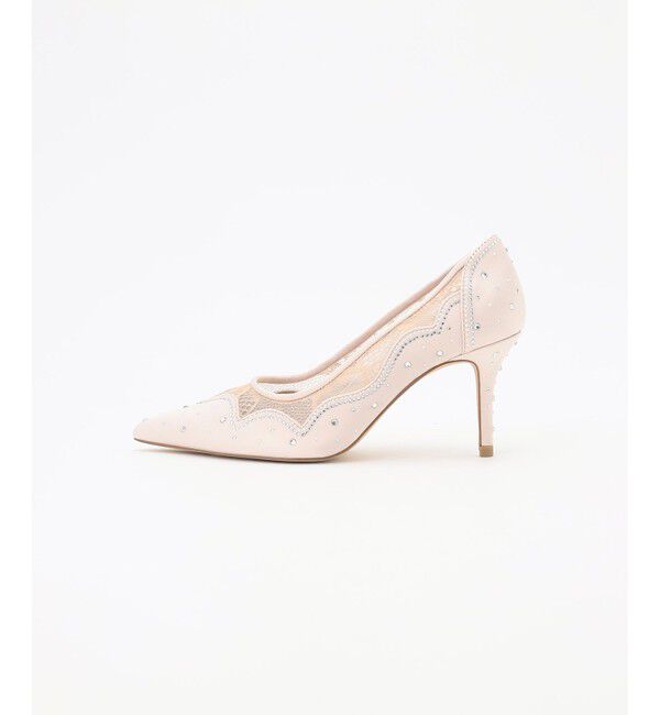 GRACE CONTINENTAL「ビジュースカラップヒール」|パンプス|