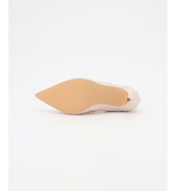 GRACE CONTINENTAL「ビジュースカラップヒール」|パンプス|