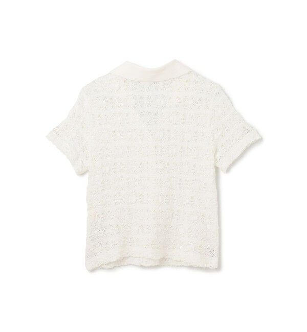 GRACE CONTINENTAL「レースカットスキッパートップ」|シャツ・ブラウス|