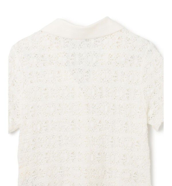 GRACE CONTINENTAL「レースカットスキッパートップ」|シャツ・ブラウス|