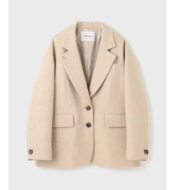 Diagram「ヘリンボーンツイードジャケット」|テーラードジャケット|