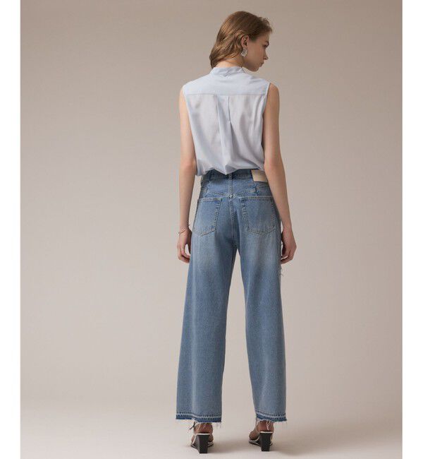 Diagram「リメイクストレートデニムパンツ」|デニム|