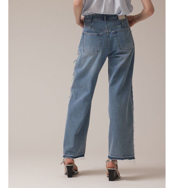 Diagram「リメイクストレートデニムパンツ」|デニム|