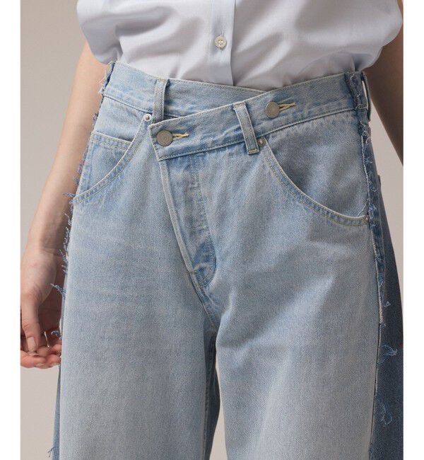 Diagram「リメイクストレートデニムパンツ」|デニム|