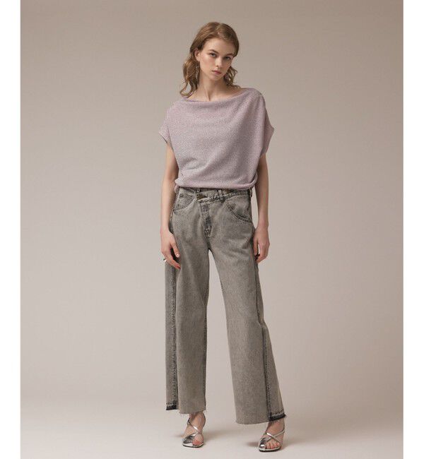 Diagram「リメイクストレートデニムパンツ」|デニム|