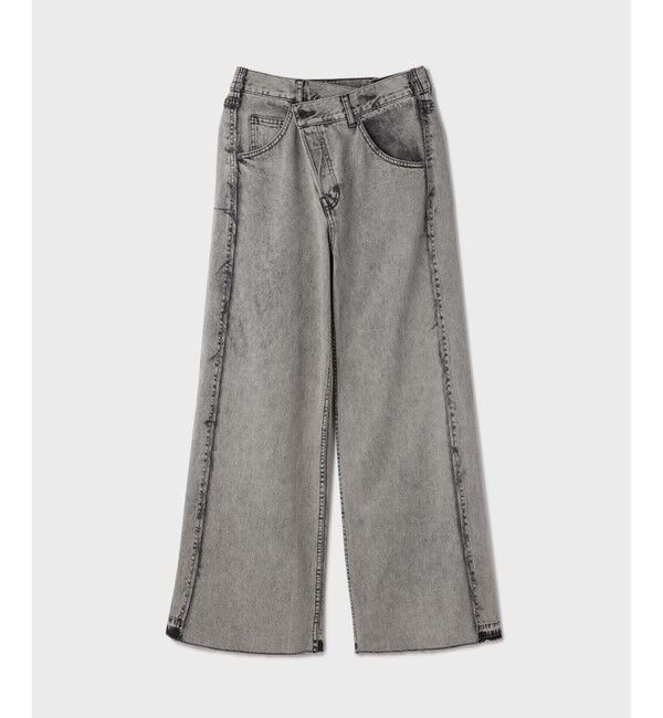 Diagram「リメイクストレートデニムパンツ」|デニム|