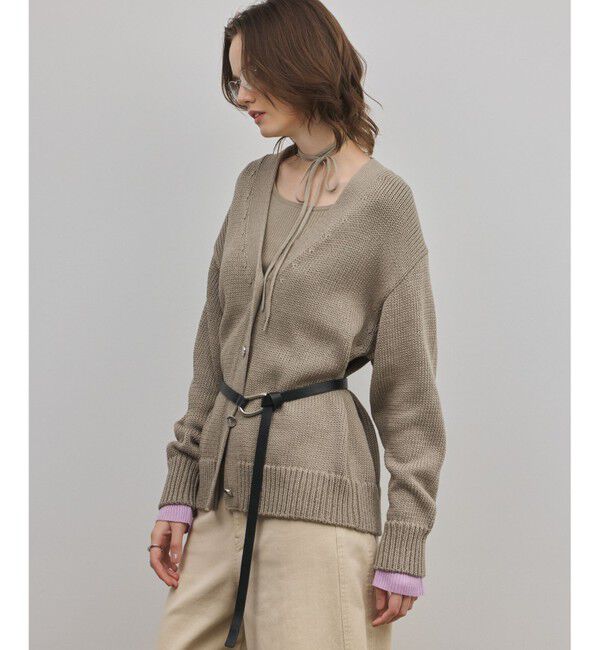 Diagram「リリヤーンニットカーディガン」|カーディガン|