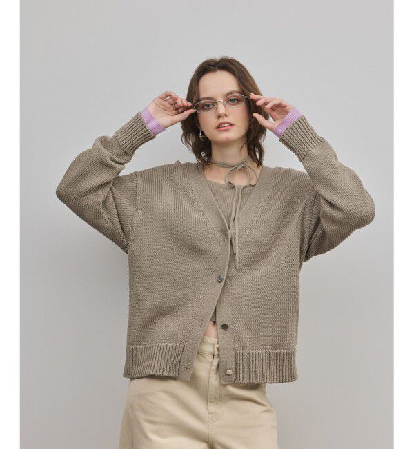 Diagram「リリヤーンニットカーディガン」|カーディガン|