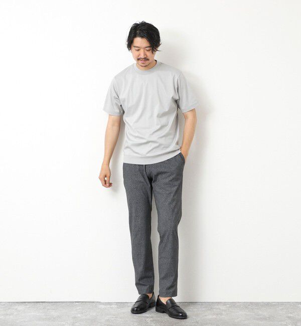 NOLLEY'S goodman「《ビジカジ対応》シルケットスムースドレスTシャツ 25SS」|Tシャツ・カットソー|