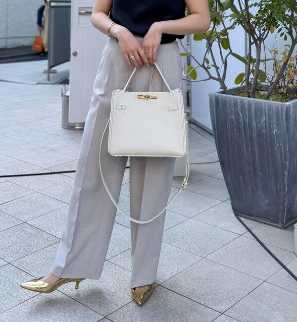 NOLLEY'S「ひねり金具付きワンハンドルバッグ【WEB STAFF守屋☆別注アイテム】」|ショルダー・メッセンジャー|