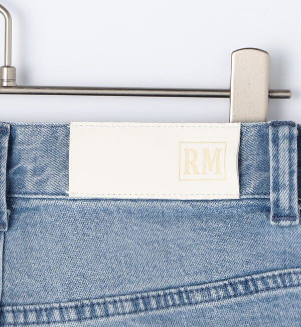 Rie Miller「【RM denim】センタープレスハイウエストパンツ」|デニム|