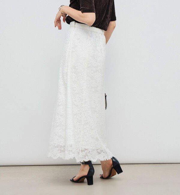 NOLLEY'S「ウォッシャブルレースマーメイドスカート」|スカート|