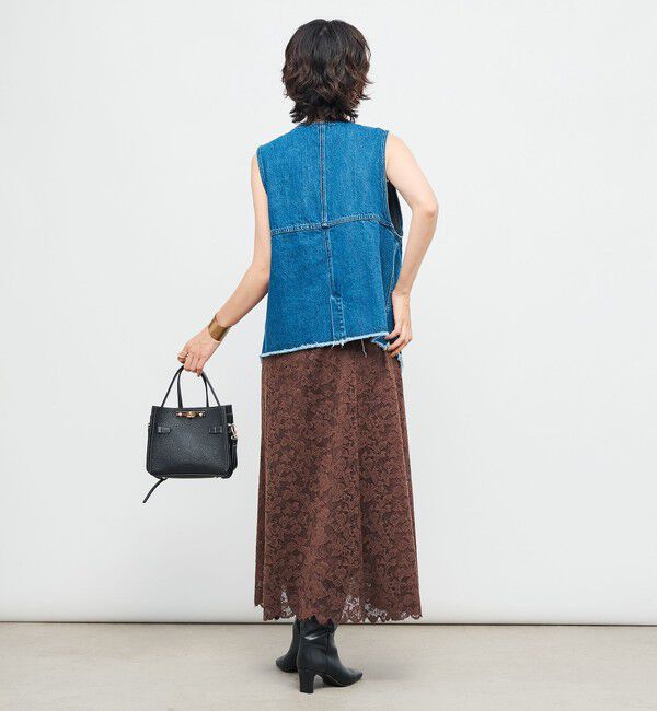 NOLLEY'S「ウォッシャブルレースマーメイドスカート」|スカート|