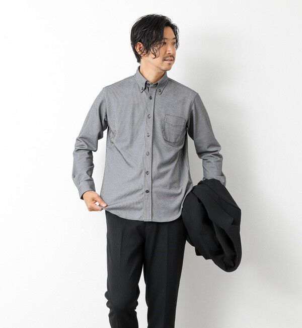 NOLLEY'S goodman「《ビジカジ対応》【ALBINI】吸水速乾テープBD 25AW」|シャツ・ブラウス|