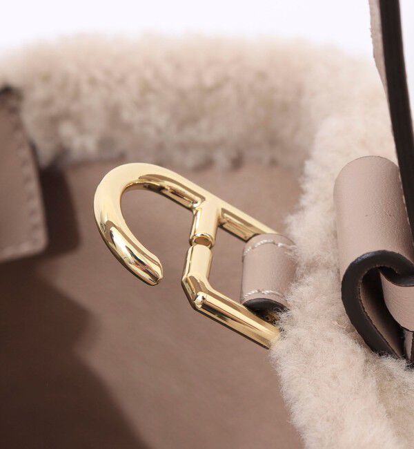 NOLLEY'S「【LORISTELLA/ロリステッラ】別注キューブワンハンドルムートンバッグ」|ショルダー・メッセンジャー|