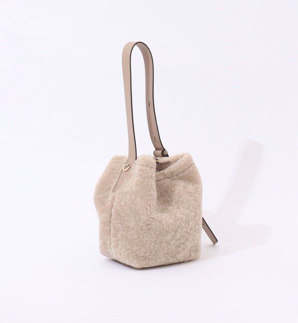 NOLLEY'S「【LORISTELLA/ロリステッラ】別注キューブワンハンドルムートンバッグ」|ショルダー・メッセンジャー|