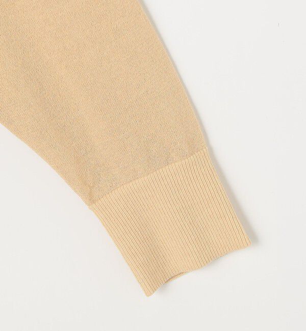 NOLLEY'S「《手洗い可能》チュールフリンジVネックカーディガン」|カーディガン|