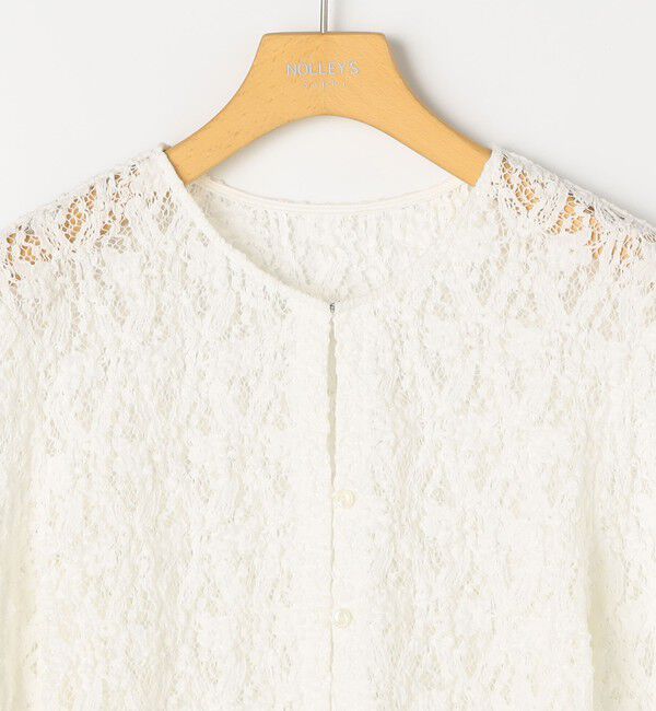 NOLLEY'S sophi「ウォッシャブルストレッチレース両前カーディガン」|カーディガン|