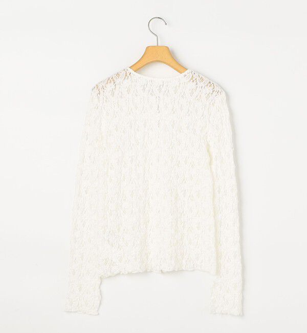 NOLLEY'S sophi「ウォッシャブルストレッチレース両前カーディガン」|カーディガン|