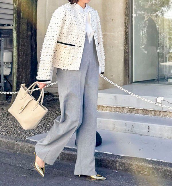 NOLLEY'S「45th limited editionフラッグカラミジャケット」|ノーカラージャケット|