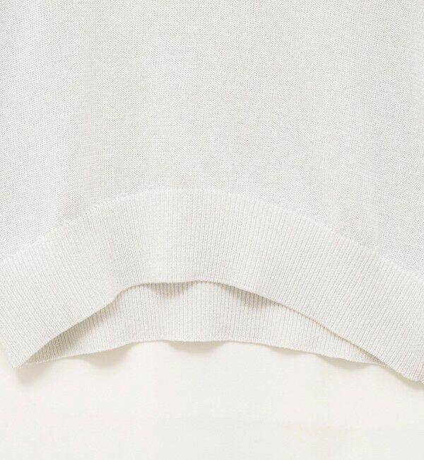 NOLLEY'S「《手洗い可能》ギマコットンポロ襟プルオーバー」|ニット・セーター|