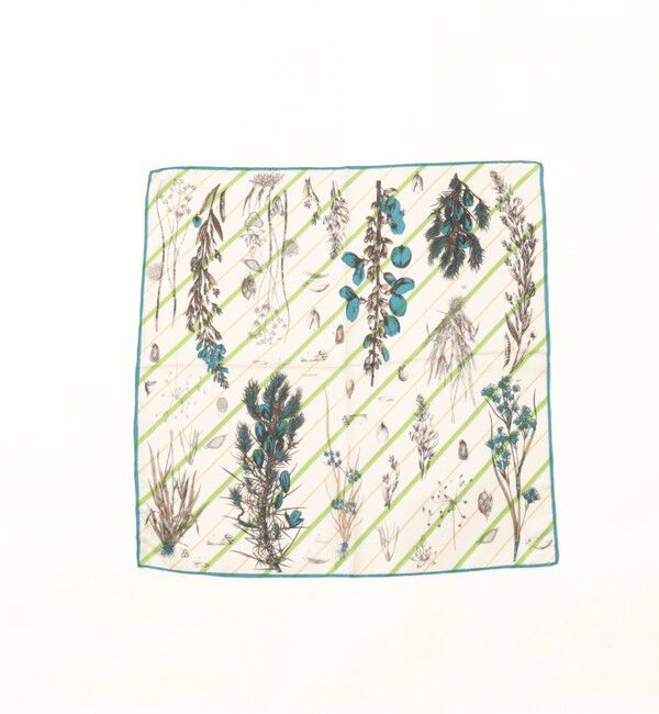 NOLLEY'S sophi「【manipuri/マニプリ】シルクスカーフ65」|バンダナ・スカーフ|ホワイト系2