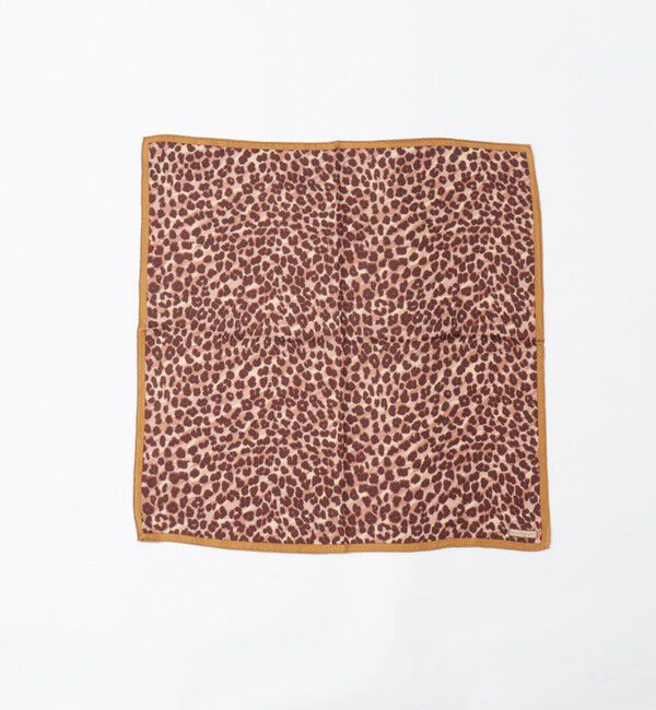 NOLLEY'S sophi「【manipuri/マニプリ】シルクスカーフ65」|バンダナ・スカーフ|ブラウン系1