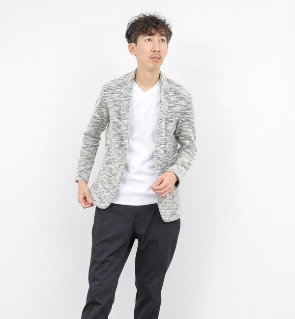 NOLLEY'S goodman「《ビジカジ対応》シルケットスムース VネックドレスTシャツ 26SS」|Tシャツ・カットソー|