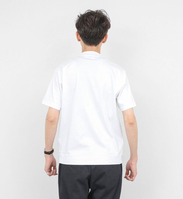 NOLLEY'S goodman「《ビジカジ対応》シルケットスムース VネックドレスTシャツ 26SS」|Tシャツ・カットソー|