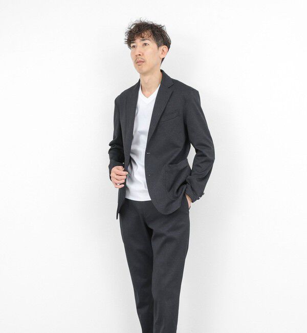 NOLLEY'S goodman「《ビジカジ対応》シルケットスムース VネックドレスTシャツ 26SS」|Tシャツ・カットソー|