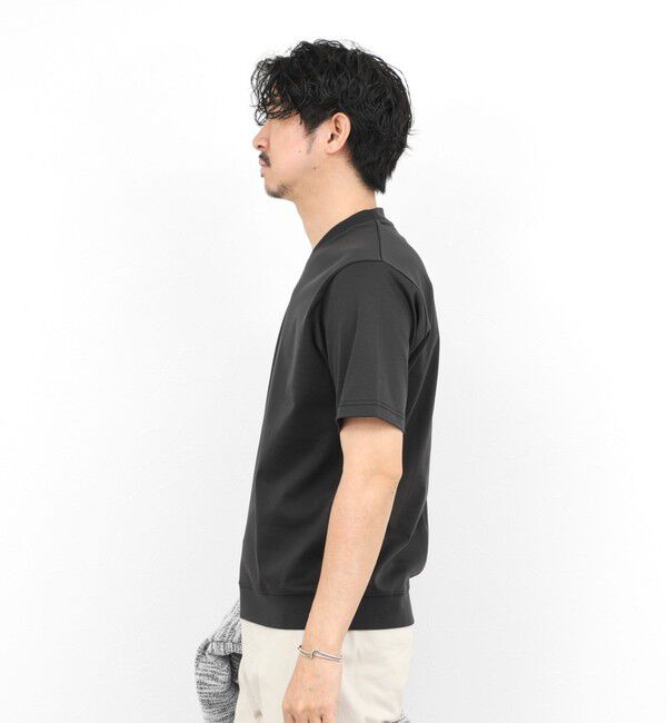 NOLLEY'S goodman「《ビジカジ対応》シルケットスムース VネックドレスTシャツ 26SS」|Tシャツ・カットソー|