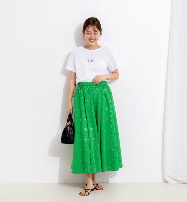 NOLLEY'S「ウォッシャブルプリントT」|Tシャツ・カットソー|