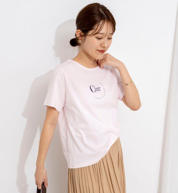NOLLEY'S「ウォッシャブルプリントT」|Tシャツ・カットソー|