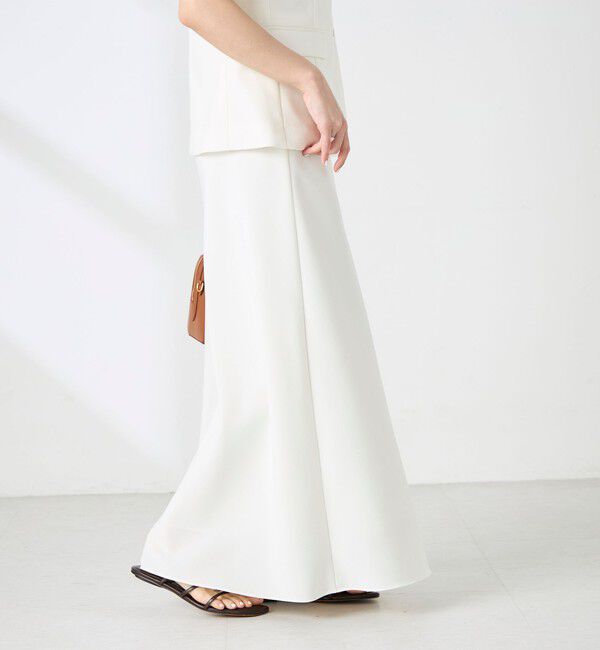 NOLLEY'S sophi「《セットアップ対応》ウォッシャブルドライシャンタンナロースカート」|スカート|