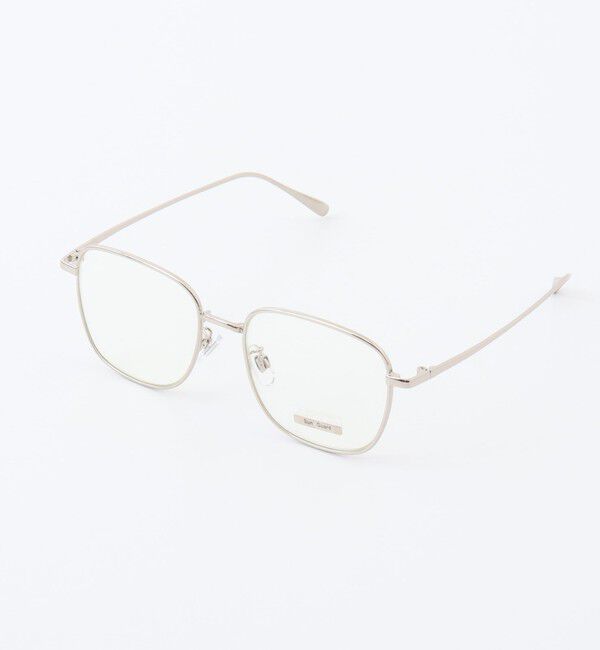 NOLLEY'S「スクエアメタルフレームサングラス」|サングラス|シルバー