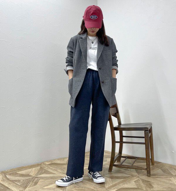 fredy emue「【GEVACO/ゲバコ】ウールライクイージーパンツ」|チノ|