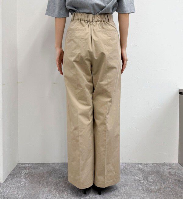 fredy emue「【低身長サイズ34有り】チノタックパンツ」|チノ|