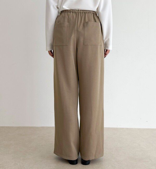 fredy emue「ツイルサテンイージーパンツ」|チノ|