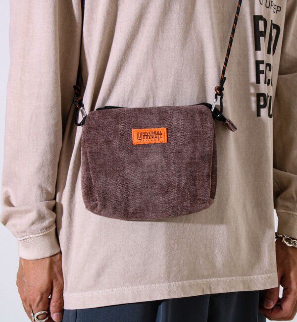 GLOSTER「【UNIVERSAL OVERALL】Uneven dyeing blanket サコッチ」|ショルダー・メッセンジャー|