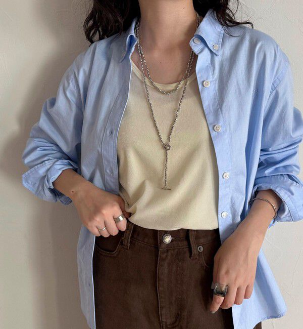 fredy emue「小粒ビーズマンテルロングネックレス」|ネックレス|