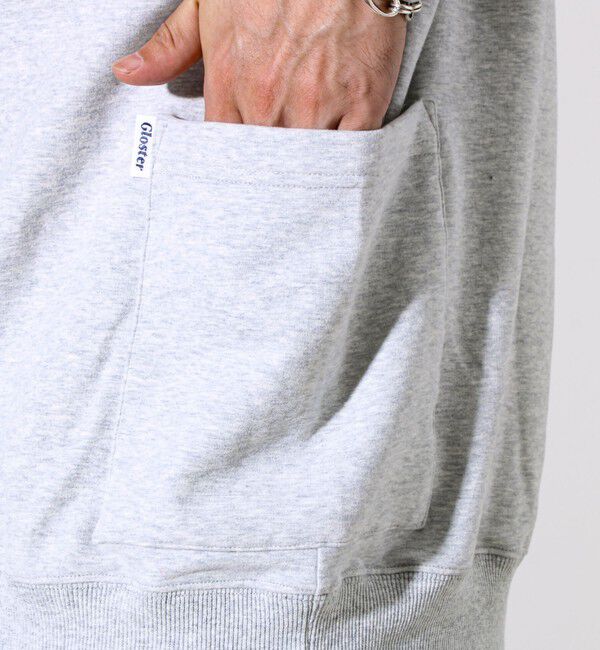 GLOSTER「【ディテールで差がつく】バックステッチサイドポケットスウェット」|スウェット・ジャージ|
