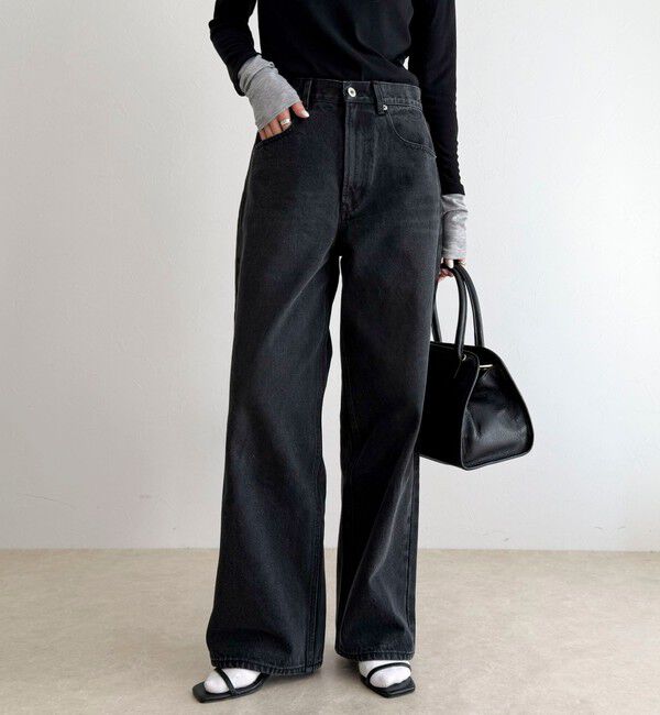 fredy emue「【待望の新色＆サイズ展開追加／@sora_522m企画】BASIC STRAIGHT DENIM」|デニム|