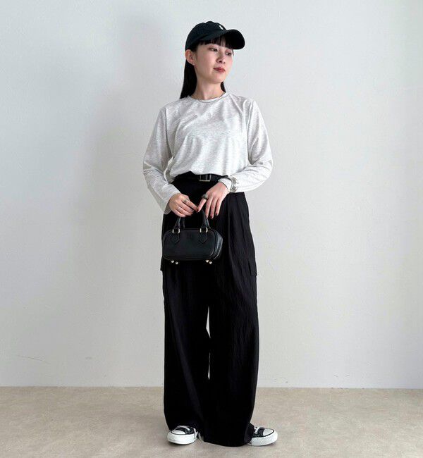 fredy emue「センターFR刺繍ロンTシャツ」|Tシャツ・カットソー|