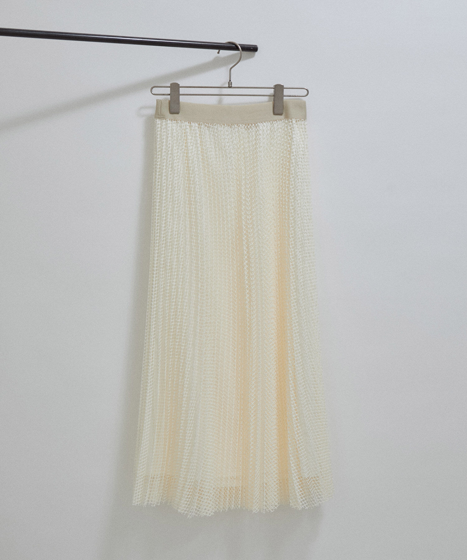 SALON adam et rope'「ダイヤメッシュプリーツスカート」|スカート|