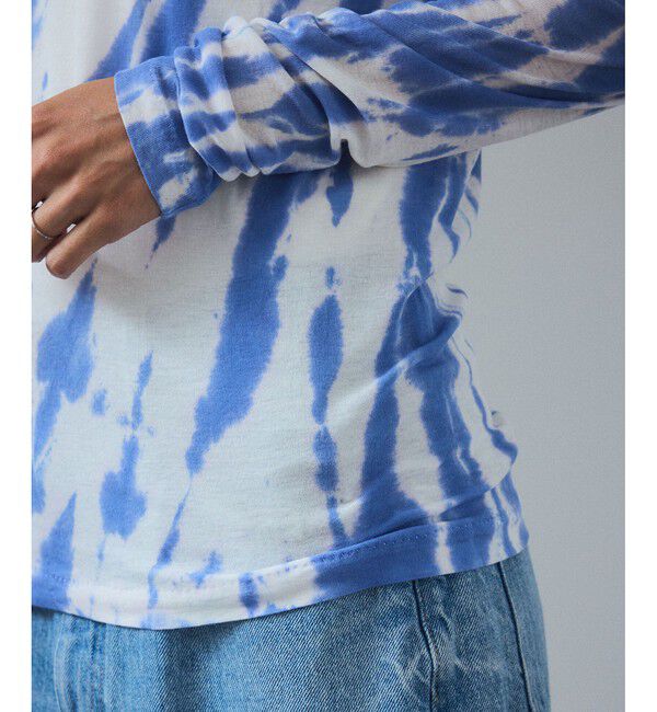 SALON adam et rope'「タイダイシアーロングスリーブTシャツ」|Tシャツ・カットソー|