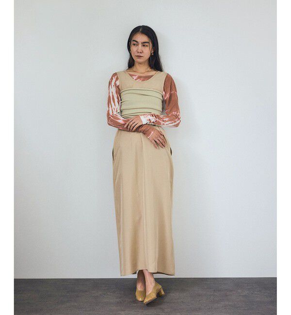 SALON adam et rope'「タイダイシアーロングスリーブTシャツ」|Tシャツ・カットソー|