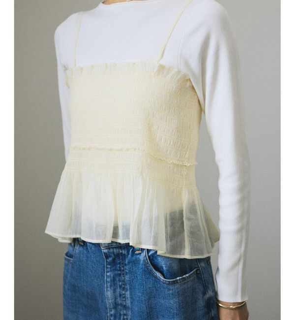 SALON adam et rope'「ビスチェプルオーバーニットセット」|ニット・セーター|