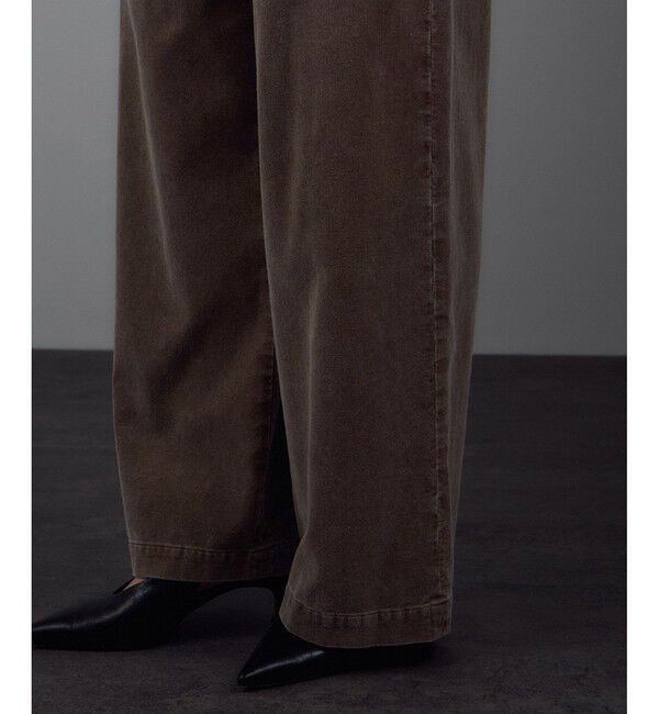 SALON adam et rope'「フェードコーデュロイパンツ / セットアップ対応」|チノ|