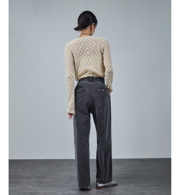 SALON adam et rope'「フェードコーデュロイパンツ / セットアップ対応」|チノ|