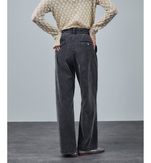 SALON adam et rope'「フェードコーデュロイパンツ / セットアップ対応」|チノ|